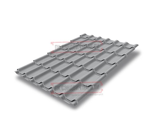 Металлочерепица Классик RAL7004 Satin-0,5
