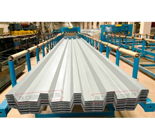 Профнастил Н60-845 Полиэстер RAL-9003-0.65