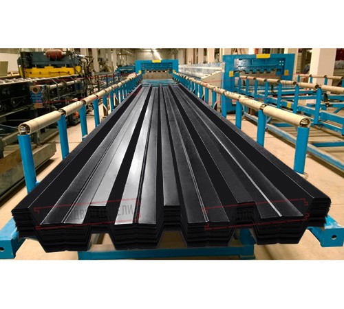 Профилированный лист Н60-845, Пурман RAL-9005-0.5