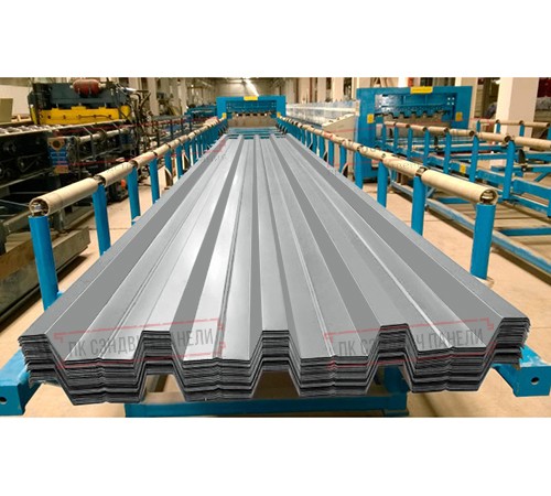 Профнастил Н60-845 Norman RAL-9006-0.5